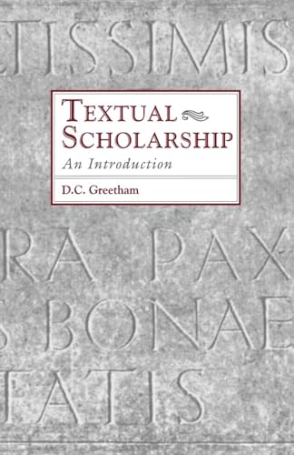 Textual Scholarship