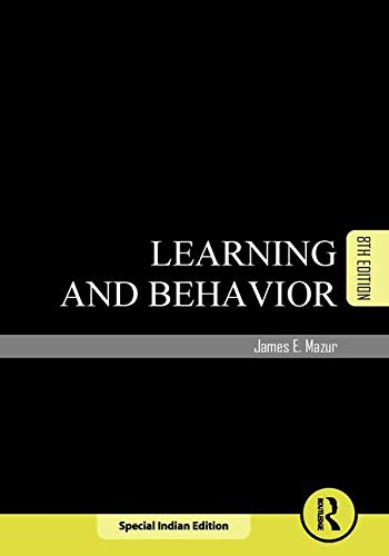 Learning And Behavior 8Th Edition