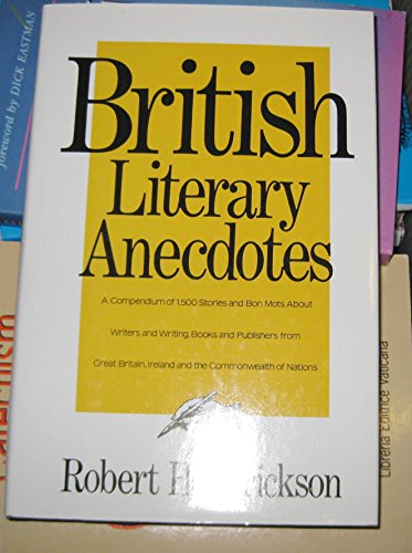 British Literary Anecdotes