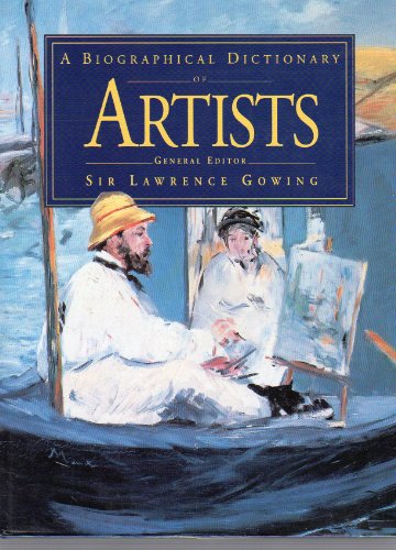 Biographical Dictionary of Artists
