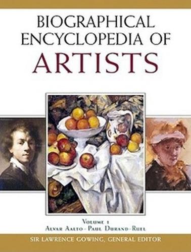 Biographical Ency Artists