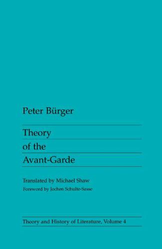Theory of the Avant-Garde