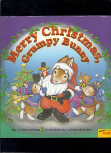Merry Christmas Grumpy Bunny Hard Cover 