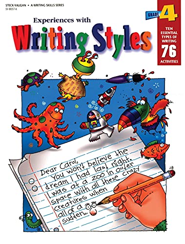 Experiences with Writing Styles Reproducible Grade 4