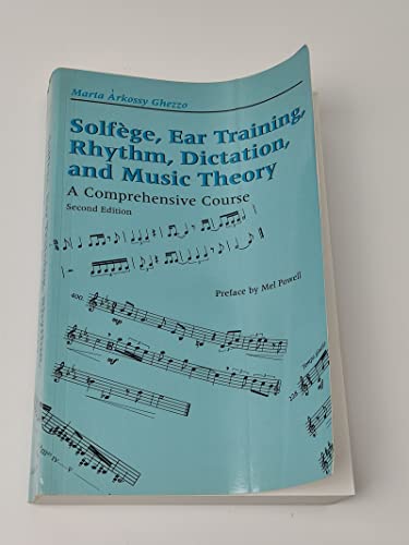 Solfege, Ear Training, Rhythm, Dictation, and Music Theory
