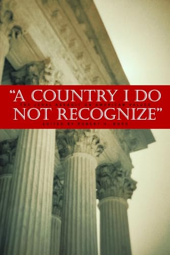 A Country I Do Not Recognize