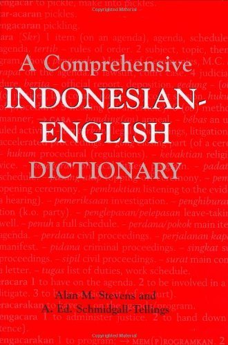 A Comprehensive Indonesian-English Dictionary