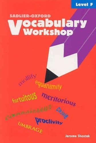 Vocabulary Workshop: Level F