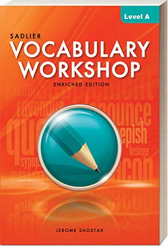 Vocabulary Workshop Level A (Grade 6) Paperback - 2013
