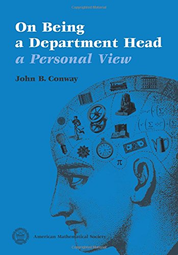 On Being a Department Head, a Personal View