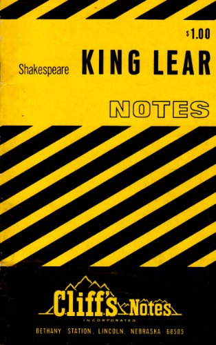 Notes on Shakespeare's "King Lear"