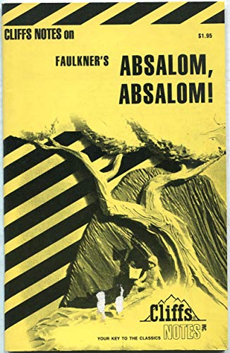 Notes on Faulkner's "Absalom, Absalom!"
