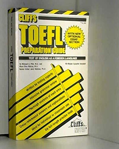 Cliffs TOEFL Preparation Guide