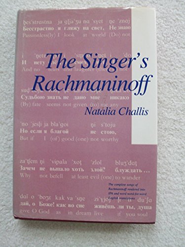 The Singer's Rachmaninoff