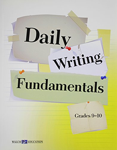 Daily Writing Fundamentals 9-10