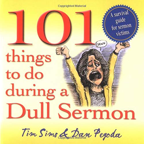 101 Things to Do During a Dull Sermon