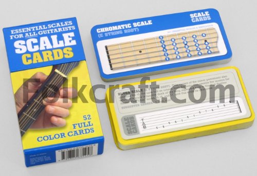 Scale Cards - 50 Scales And Arpeggios