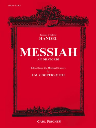 Messiah Vocal Score