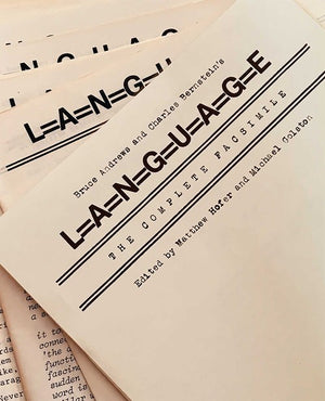 Bruce Andrews and Charles Bernstein's L=a=N=G=U=a=G=E