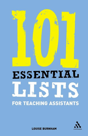 101 Essential Lists for Teaching Assistants