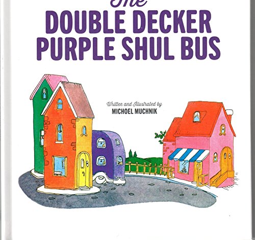 Double Decker Purple Shul Bus - Muchnik
