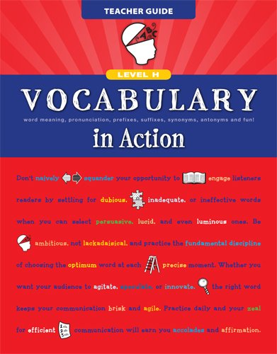 Vocabulary in Action Level H Teacher Guide