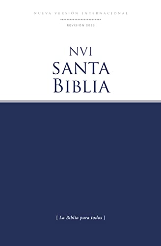 Nvi, Santa Biblia, Revision 2022, Edicion Economica, Tapa Rustica