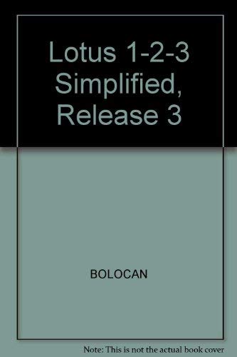 Lotus 1-2-3 Simplified, Release 3