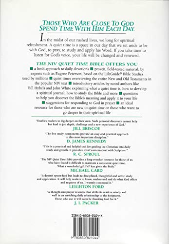Quiet Time Bible-NIV