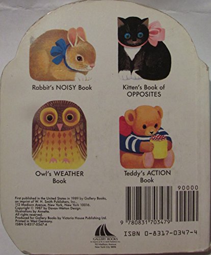 Title: Owls Weather Book Animal Book