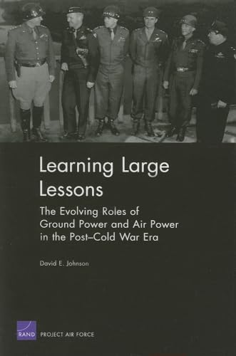 Learning Large Lessons