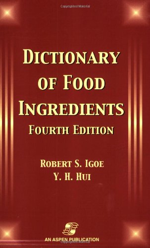 Dictionary of Food and Ingredients