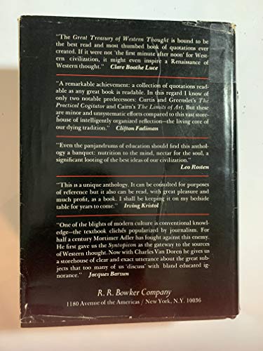 Great Treasury of Western Thought