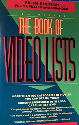 Book of Video Lists