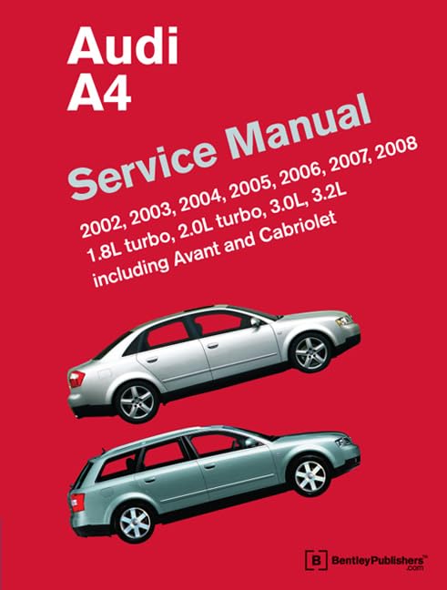 Audi A4 Service Manual 2002-2008 (B6, B7)