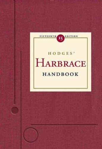 Hodges' Harbrace Handbook