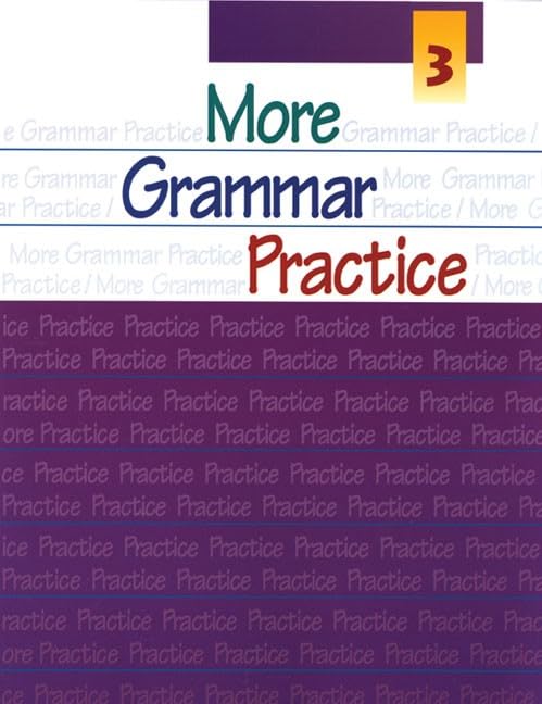 More Grammar Practice 3