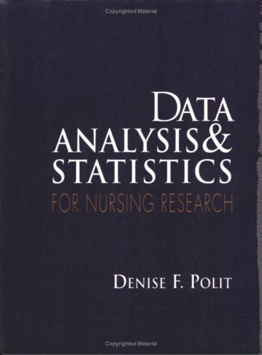 Data Analysis and Statistics for Nursing Research