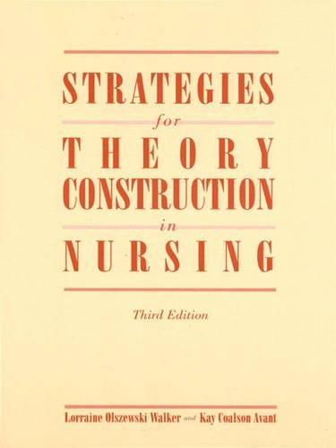 Strategies for Theory Construction in Nursing