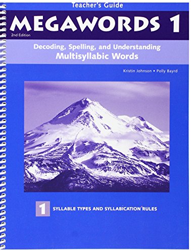 Megawords 1 Teacher's Guide 2nd Edition