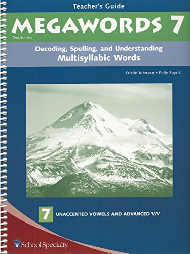 Megawords 7 Teacher's Guide 2nd Edition