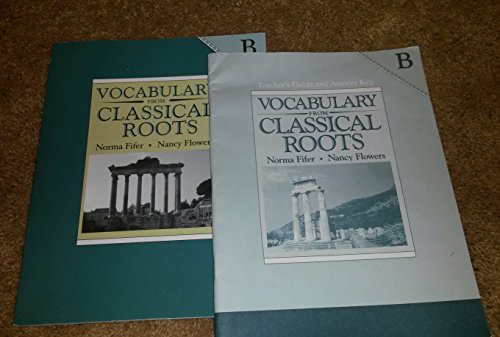 Vocabulary from Classical Roots B Student Grd 8