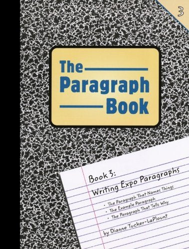 Paragraph Book Student Book 3 Grd 5-8