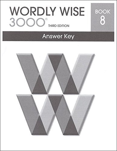 Wordly Wise 3000 Book 8 AK
