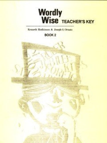 Wordly Wise Book 2 Teacher Key Grd 5