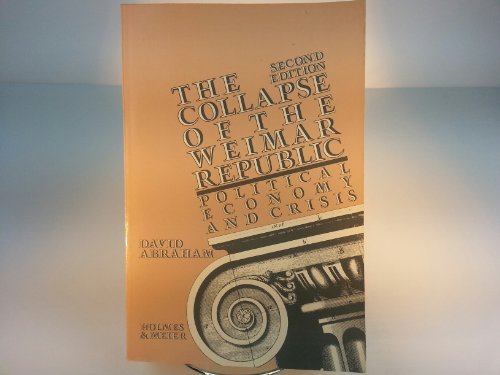 The Collapse of the Weimar Republic