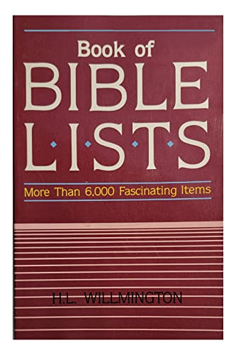 Willmington's Book of Bible Lists