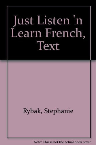Just Listen 'n Learn French, Text