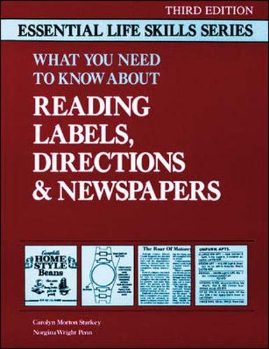 Reading Labels, Directions & Newspapers