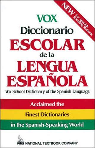 Vox Diccionario Escolar De La Lengua Espanola